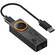 Fosi Audio DS3 Portable USB DAC and Headphone Amplifier (Black)